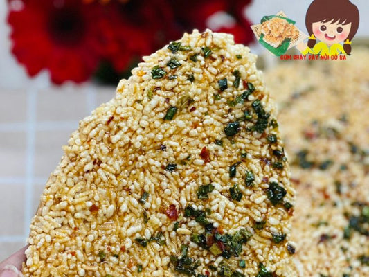 cơm cháy mắm hành