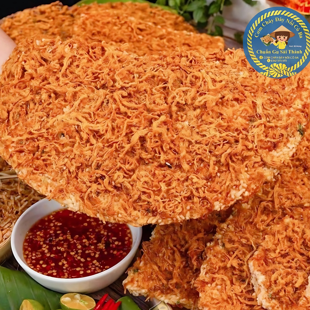 Cơm Cháy Đáy Nồi Giòn Tan – Gạo Tẻ & Gạo Lứt, Ăn Vặt Ngon Khó Cưỡng